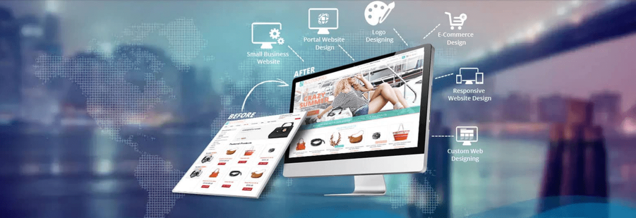 Custom website solutions.