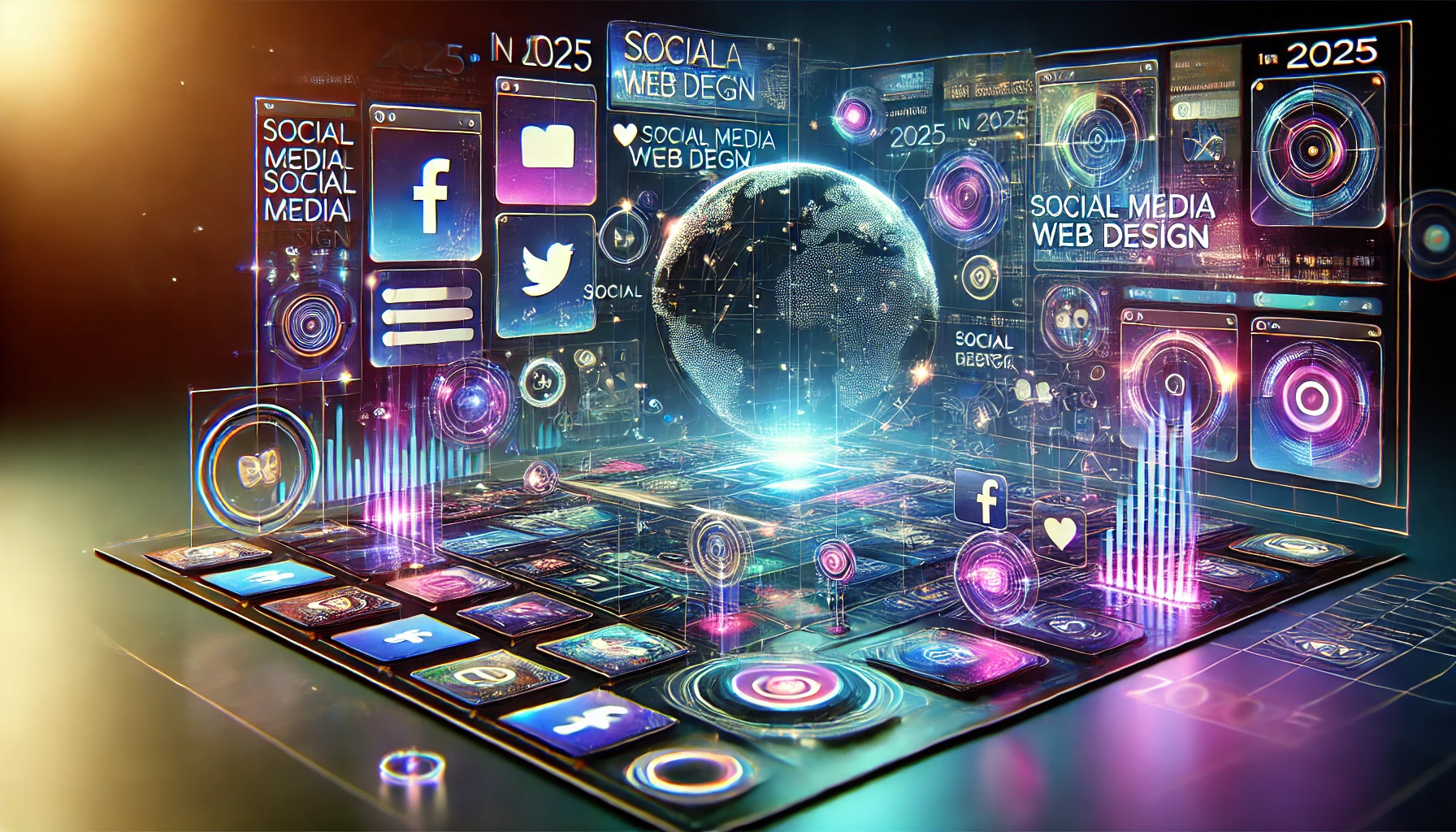 Social Media Web Design