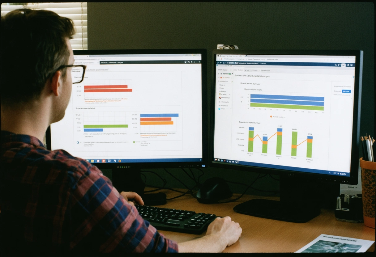 Team planning a content calendar with blog posts, videos, and infographics mapped to keyword research