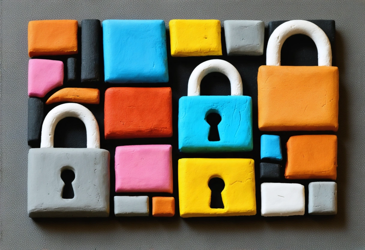 A website displaying encrypted data flow with padlocks and secure transaction icons, users confidently entering