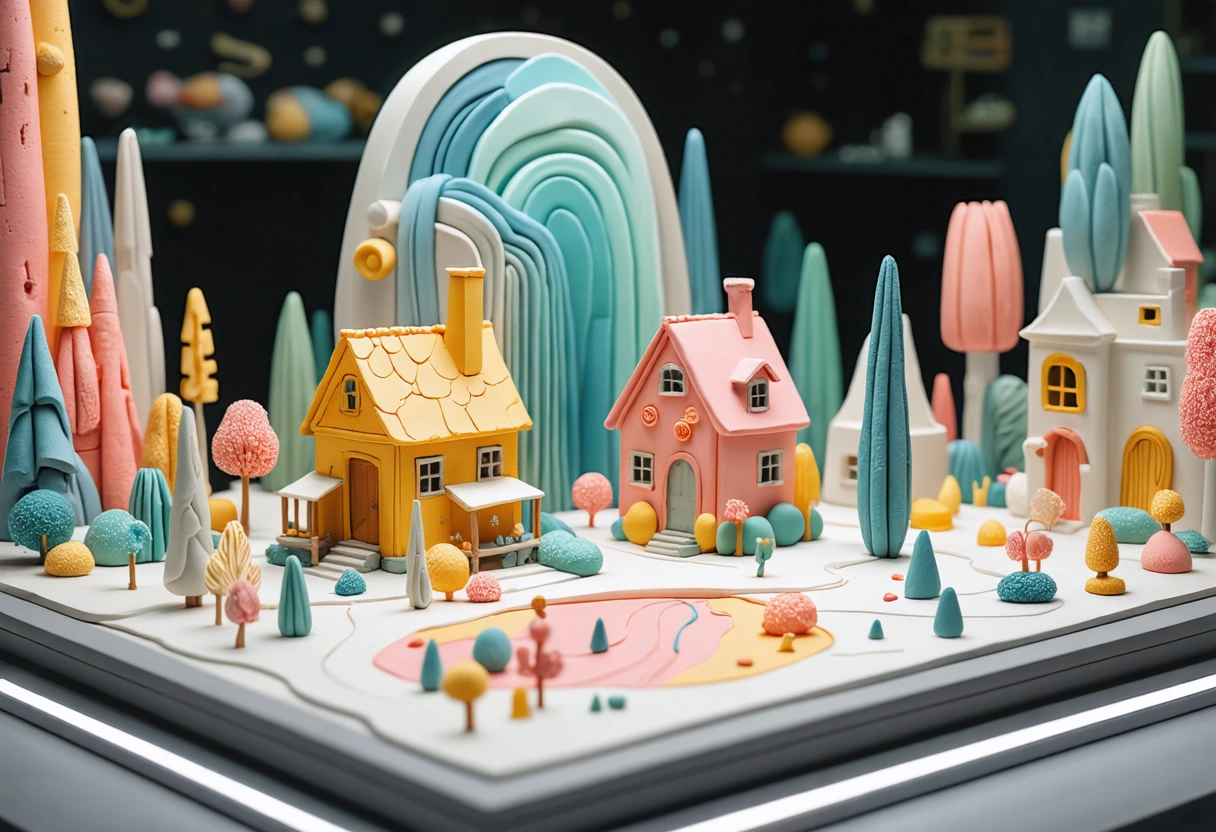 A seamless omnichannel retail experience with WooCommerce, showing a customer browsing both in-store and online,