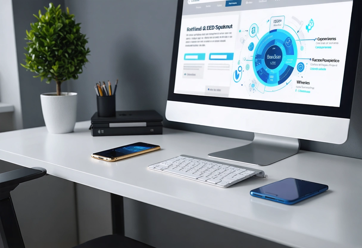 Clean workspace with mobile-friendly tools suggesting speed and smooth user experience