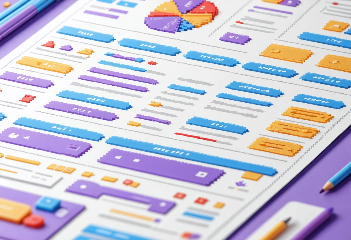 Close-up of website call-to-action button area on a design mockup